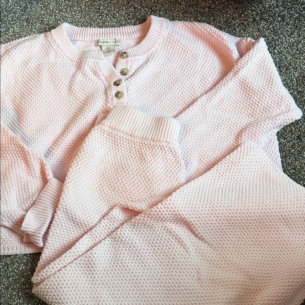 Sincerely Jules Blush Knit set